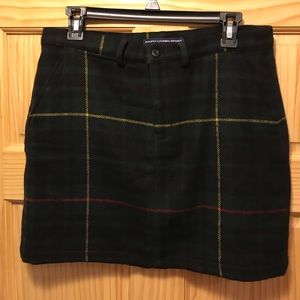 Ralph Lauren plaid wool skirt size 6. Excel cond.